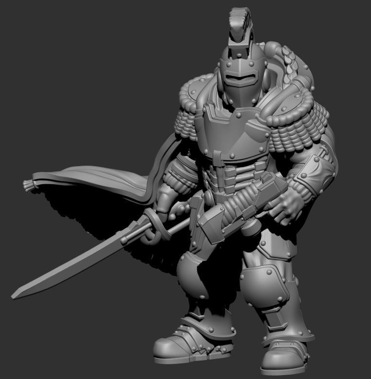 Jade Coalition - Marshal Tiber Maximilian 3D print model_6