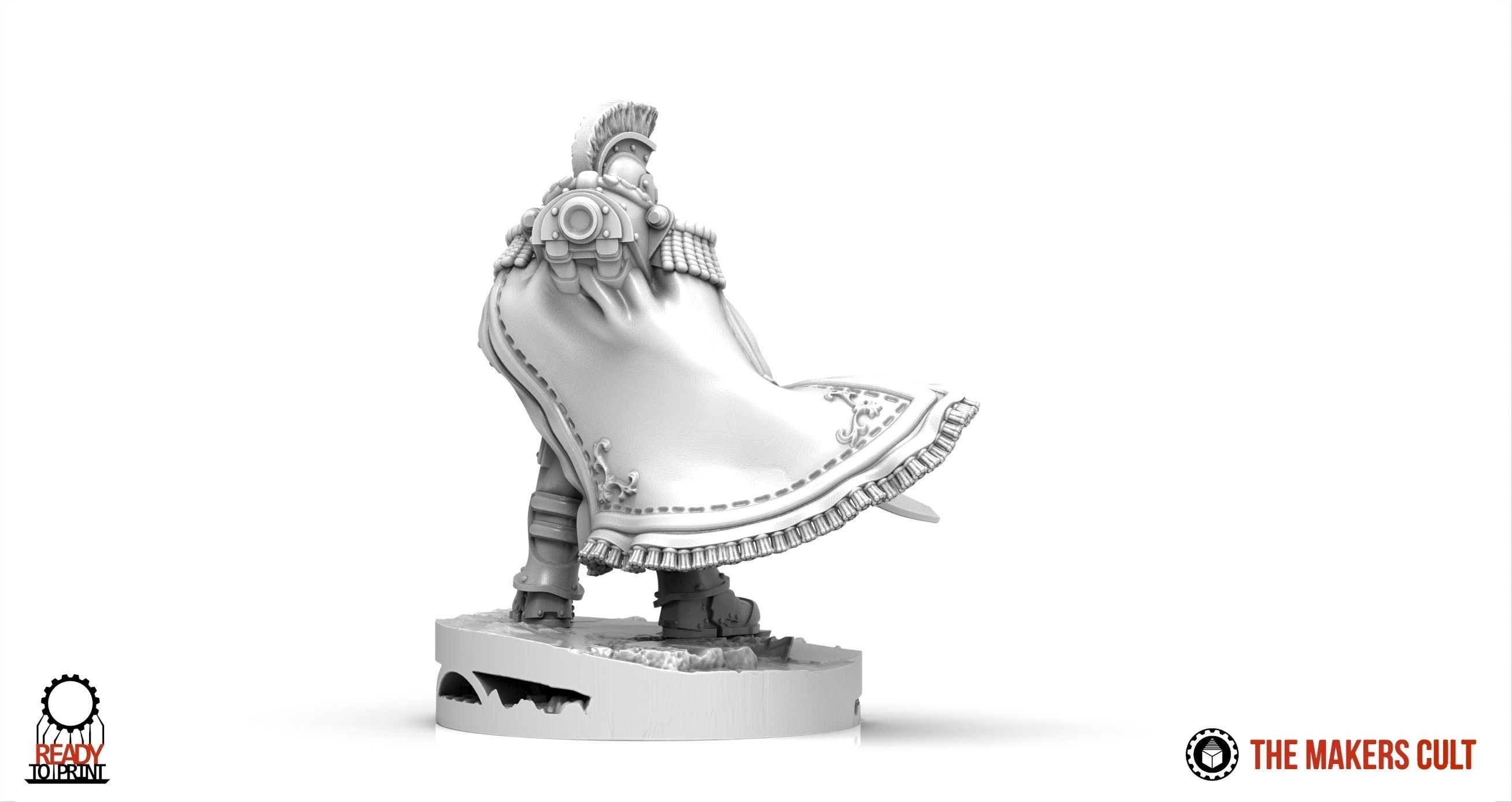 Jade Coalition - Marshal Tiber Maximilian 3D print model_5