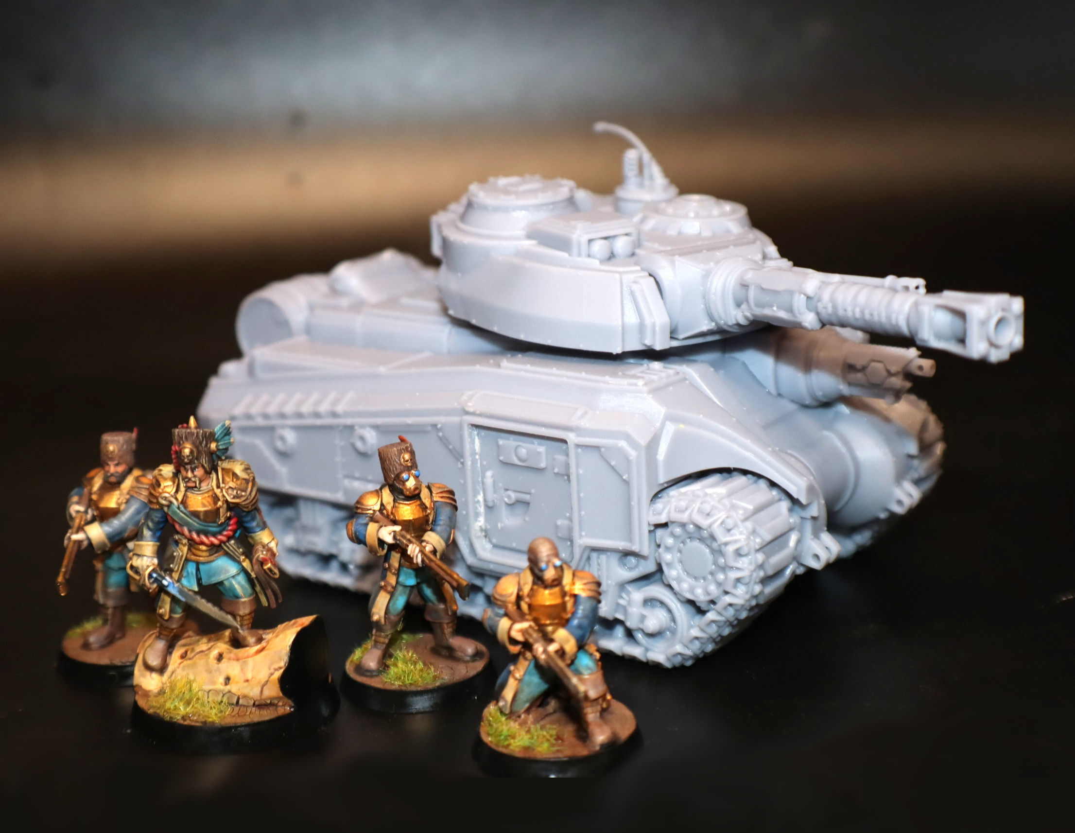 Primus Scions - Percheron Battle Tank 3D print model_10