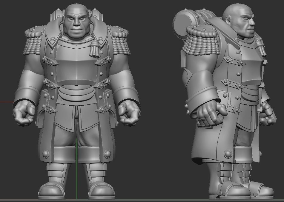 Primus Scion - Ogre Squad 3D print model_8