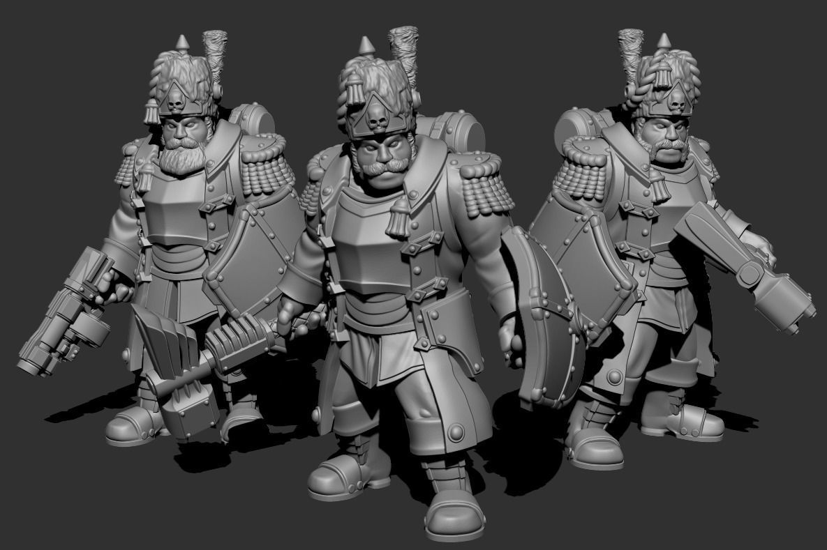 Primus Scion - Ogre Squad 3D print model_12