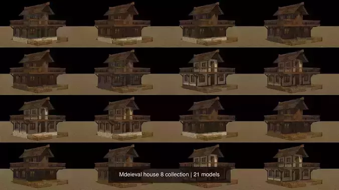 Mdeieval house 8 collection