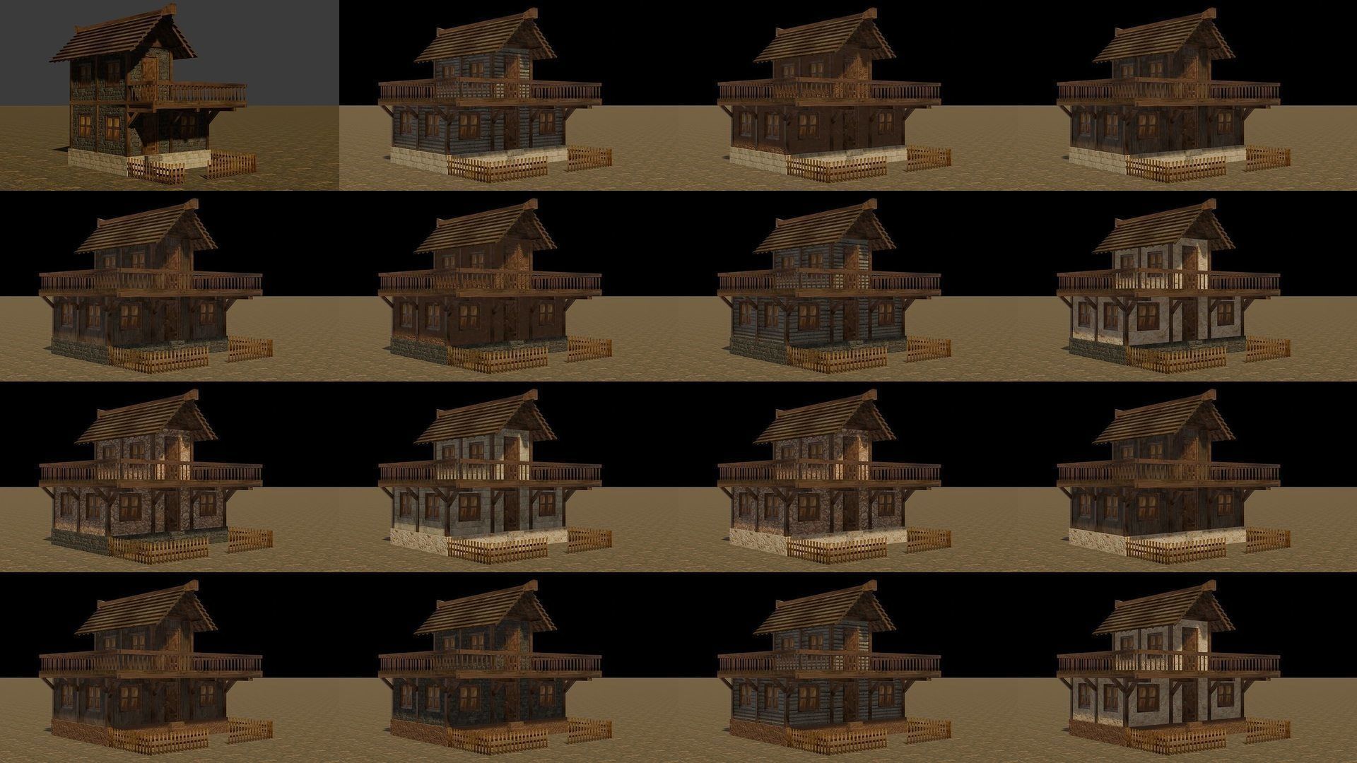 Medieval house Super Mega collection 2 _17