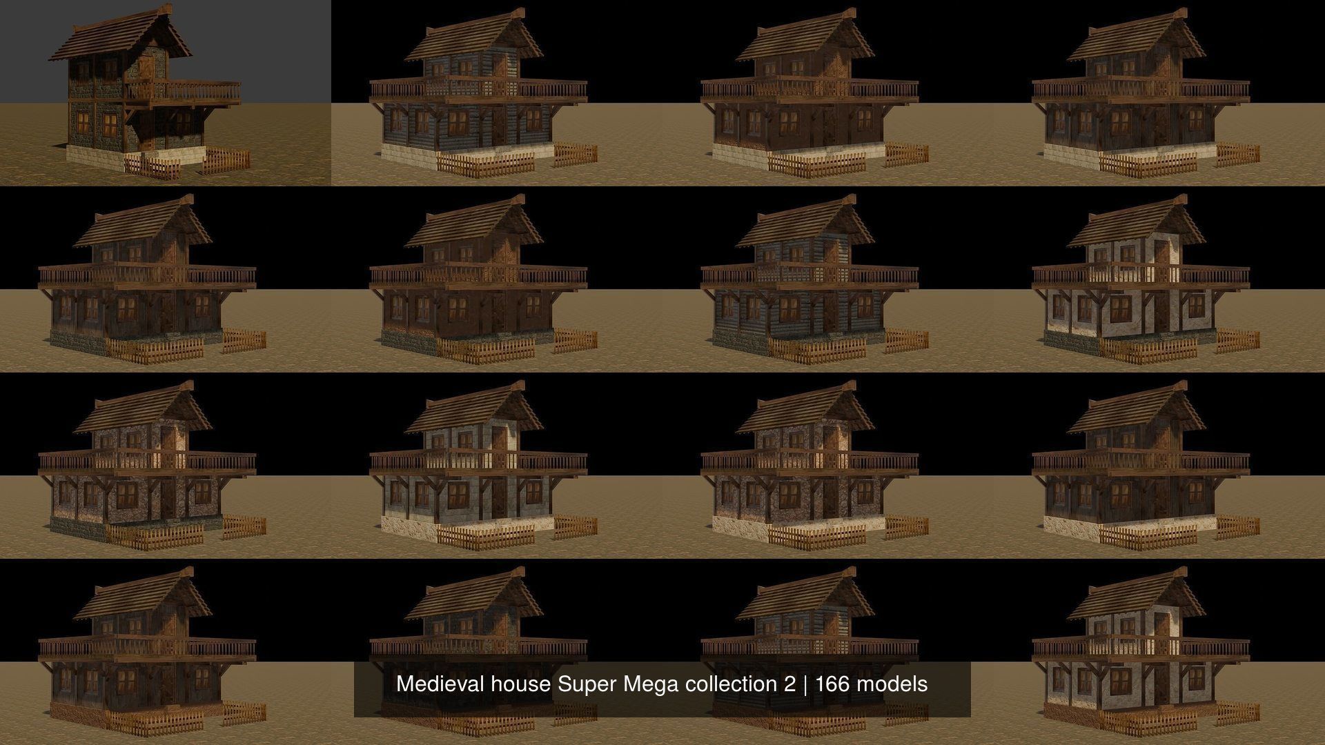 Medieval house Super Mega collection 2 _18
