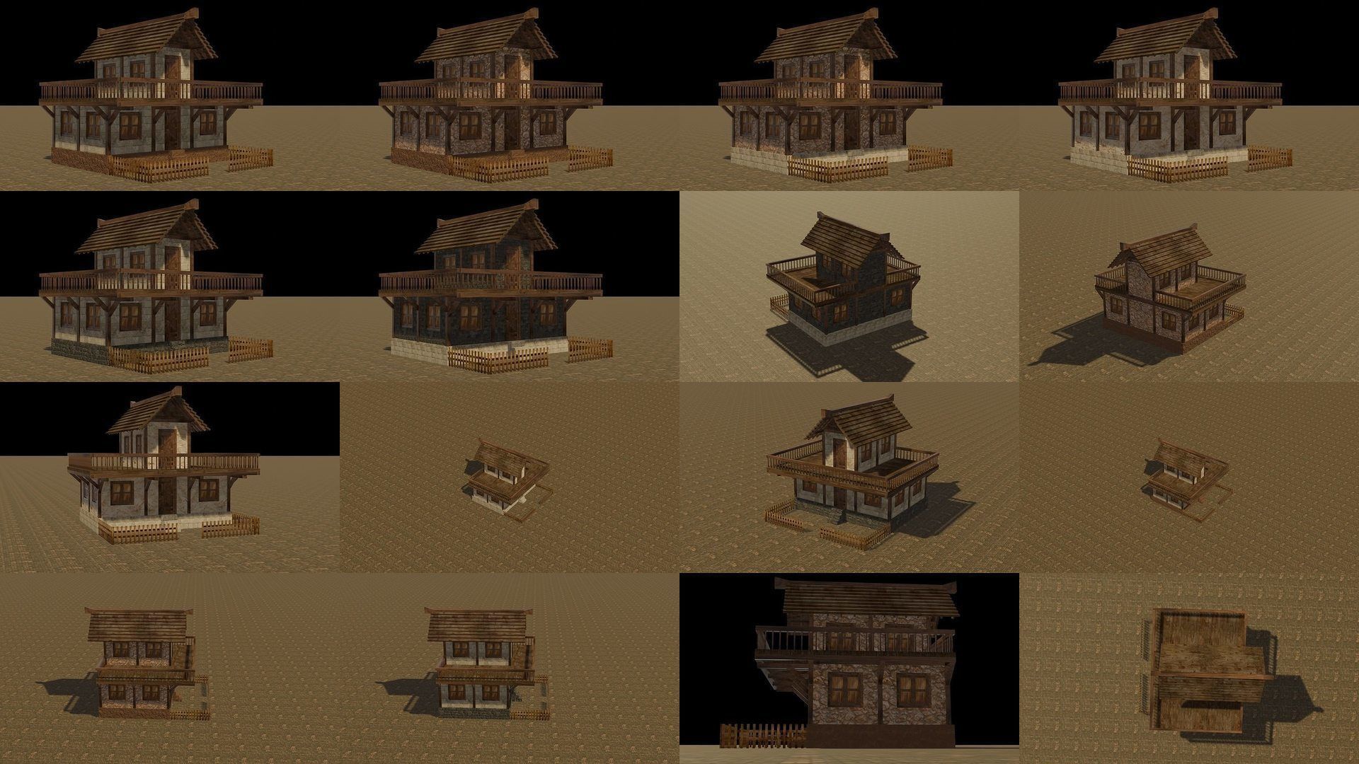 Medieval house Super Mega collection 2 _19