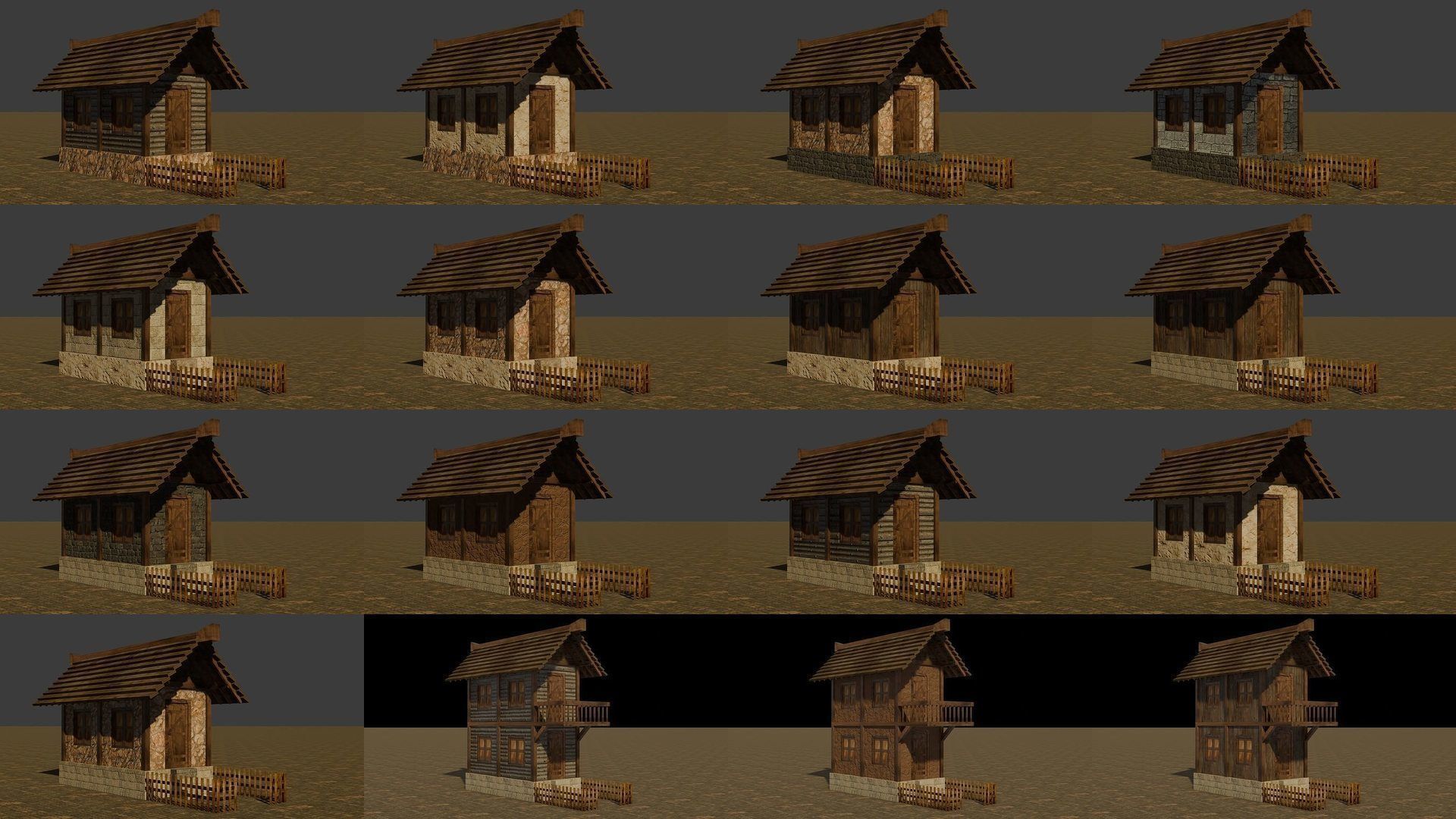 Medieval house Super Mega collection 2 _5