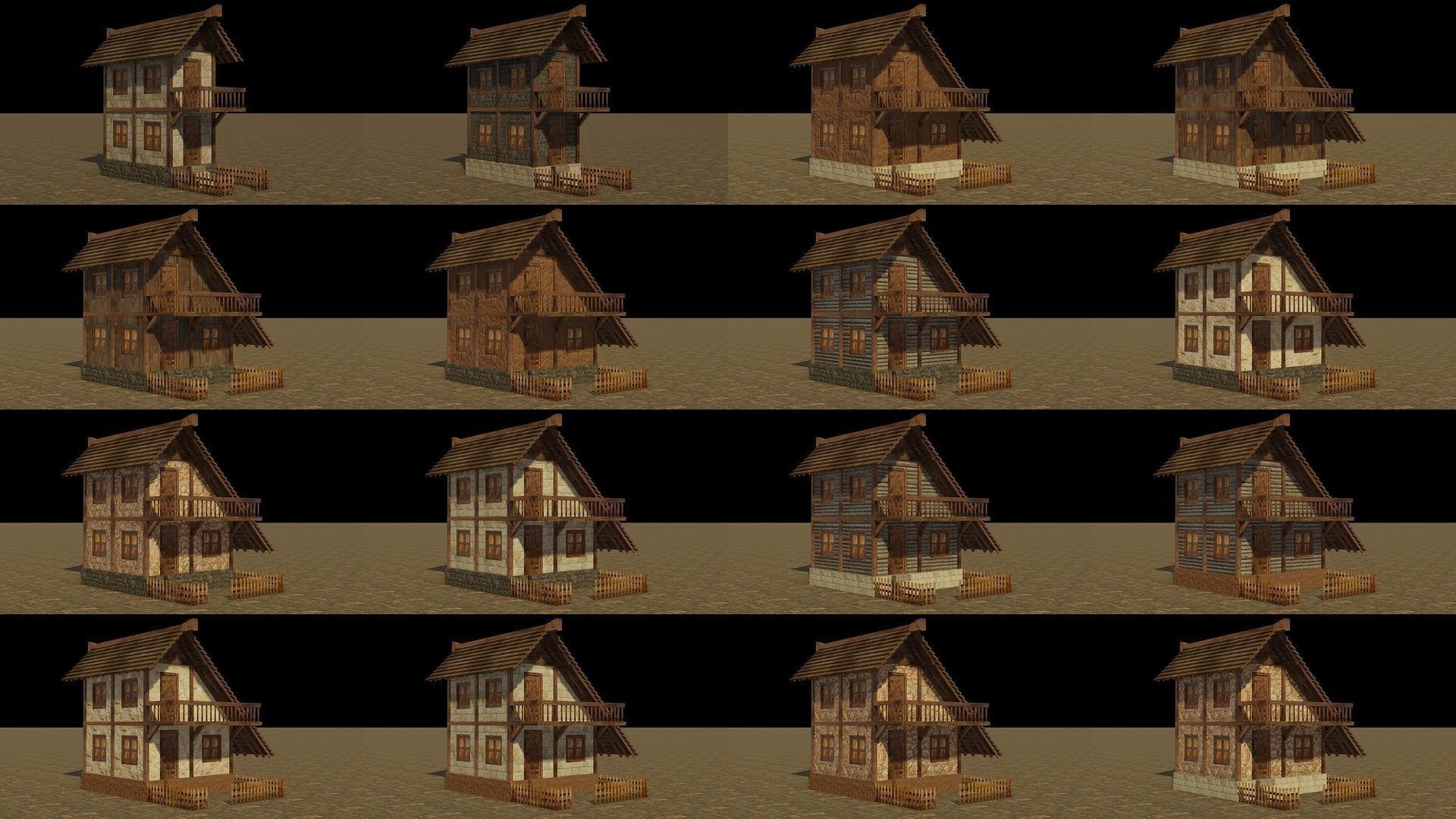 Medieval house Super Mega collection 2 _9