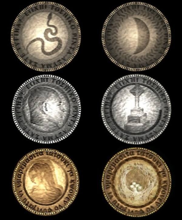 silent hill 2 coin puzzle 3D print model_3