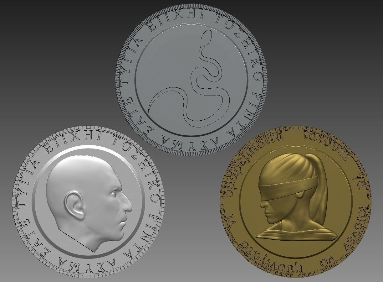 silent hill 2 coin puzzle 3D print model_1