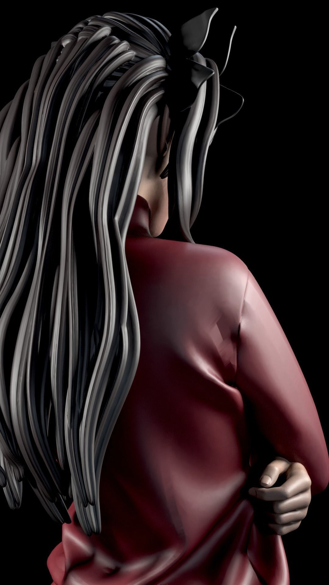 RIN TOSHAKA FROM FATE 3D print model_14