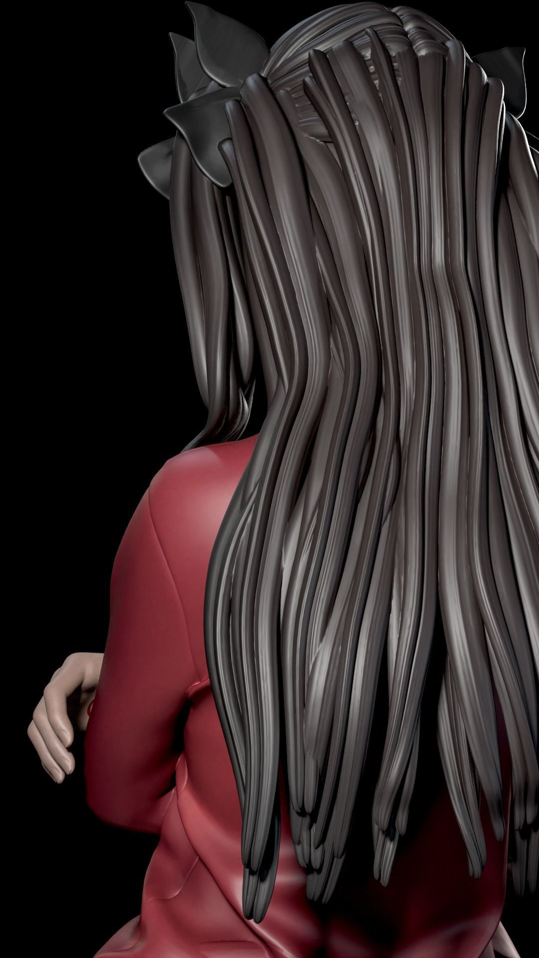 RIN TOSHAKA FROM FATE 3D print model_12