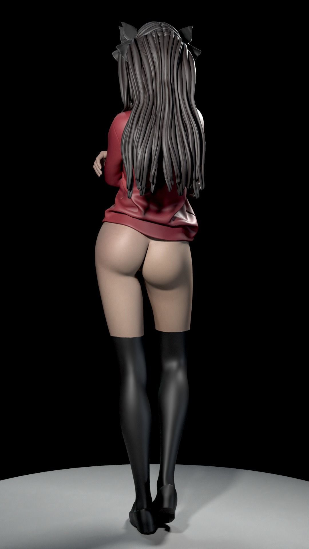 RIN TOSHAKA FROM FATE 3D print model_46
