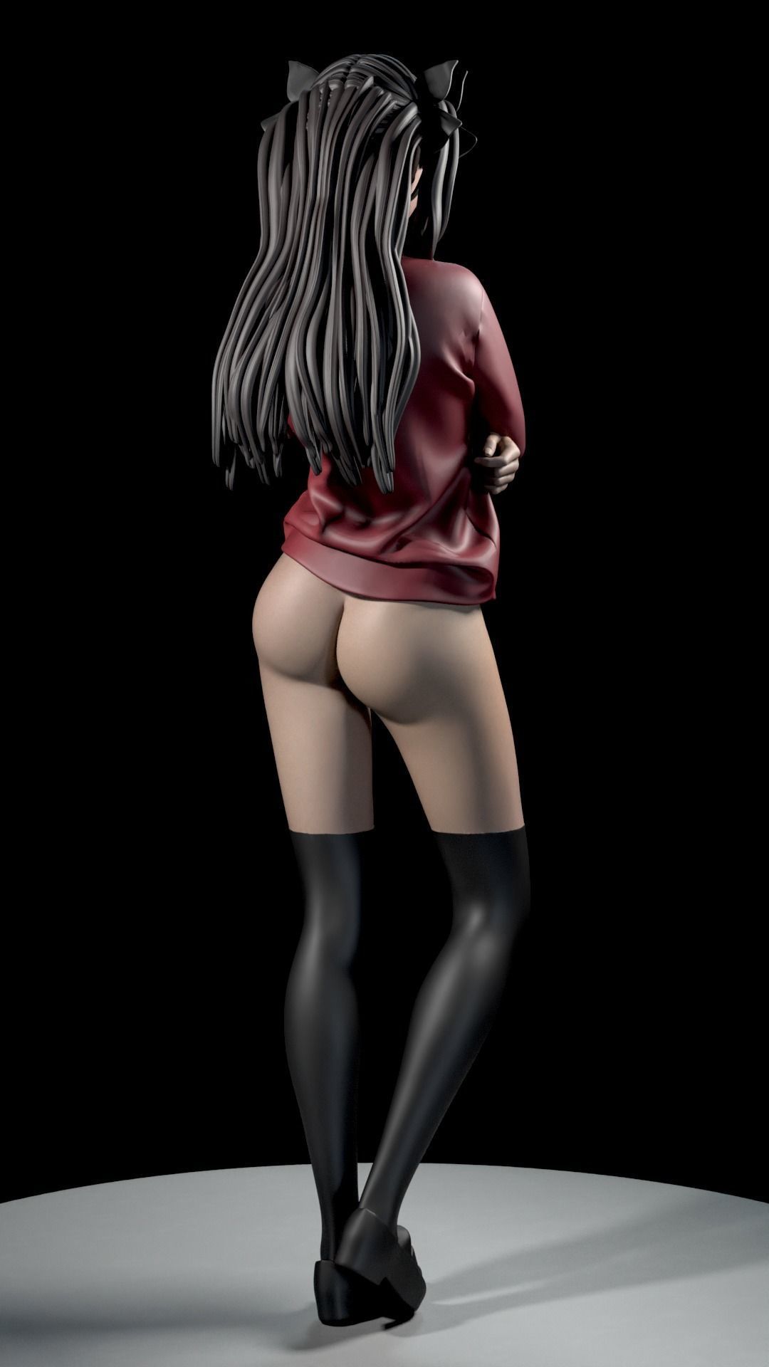 RIN TOSHAKA FROM FATE 3D print model_47