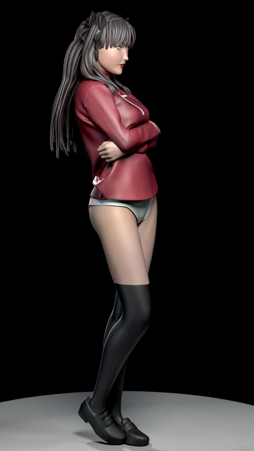 RIN TOSHAKA FROM FATE 3D print model_38