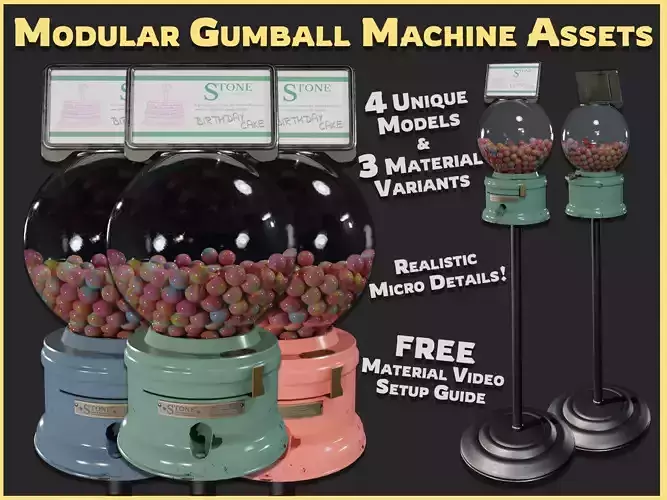 Modular Gumball Machine