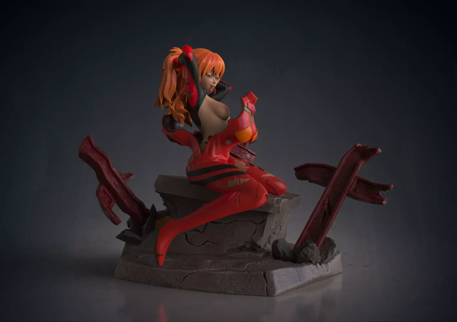 Asuka Langley Sohryu - Evangelion  3D print model_0