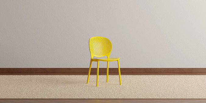 Dotty Dining Chair 3D model