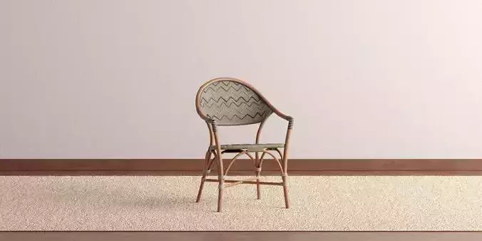 Emery Pattern Woven Chair
