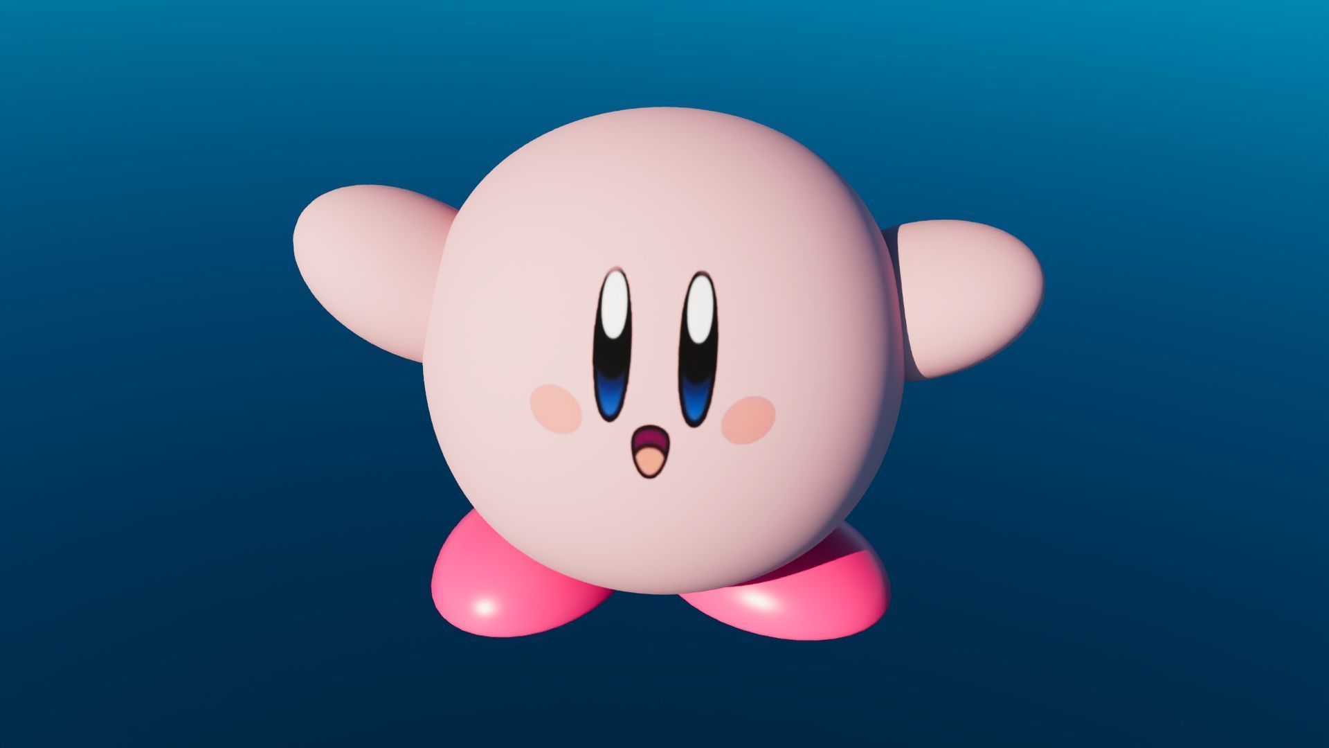 KIRBY 3D print model_2