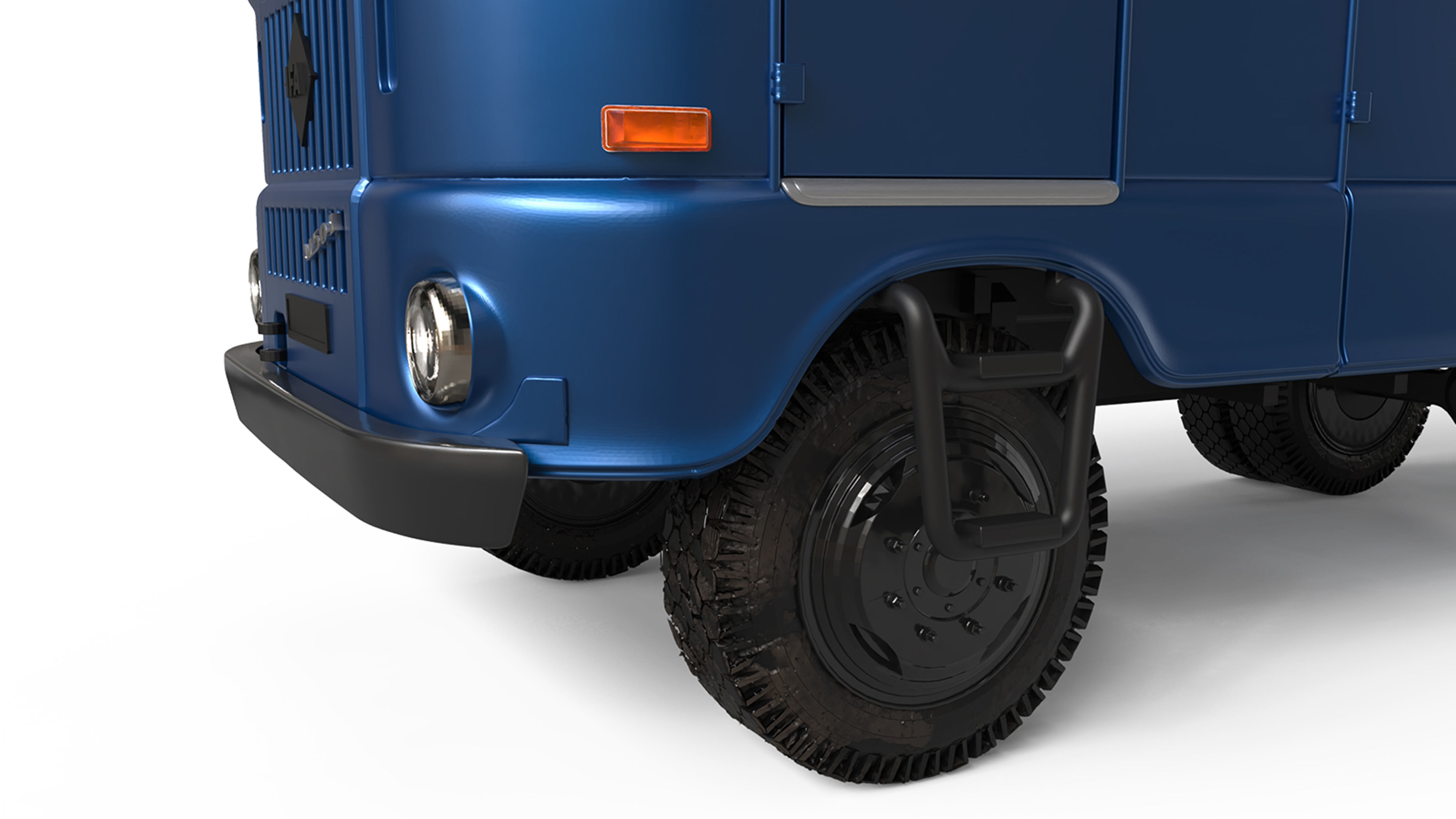 IFA W50 BTP Langkabine bautruppfahrzeug 3d model stl 3D print model_5