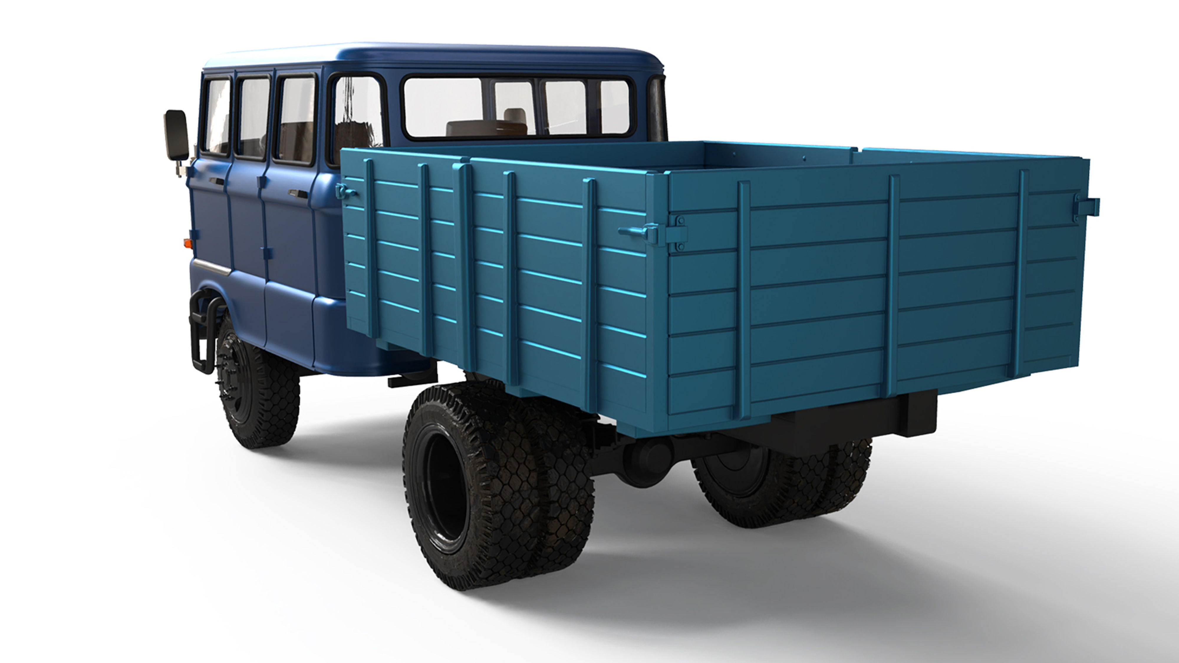 IFA W50 BTP Langkabine bautruppfahrzeug 3d model stl 3D print model_17