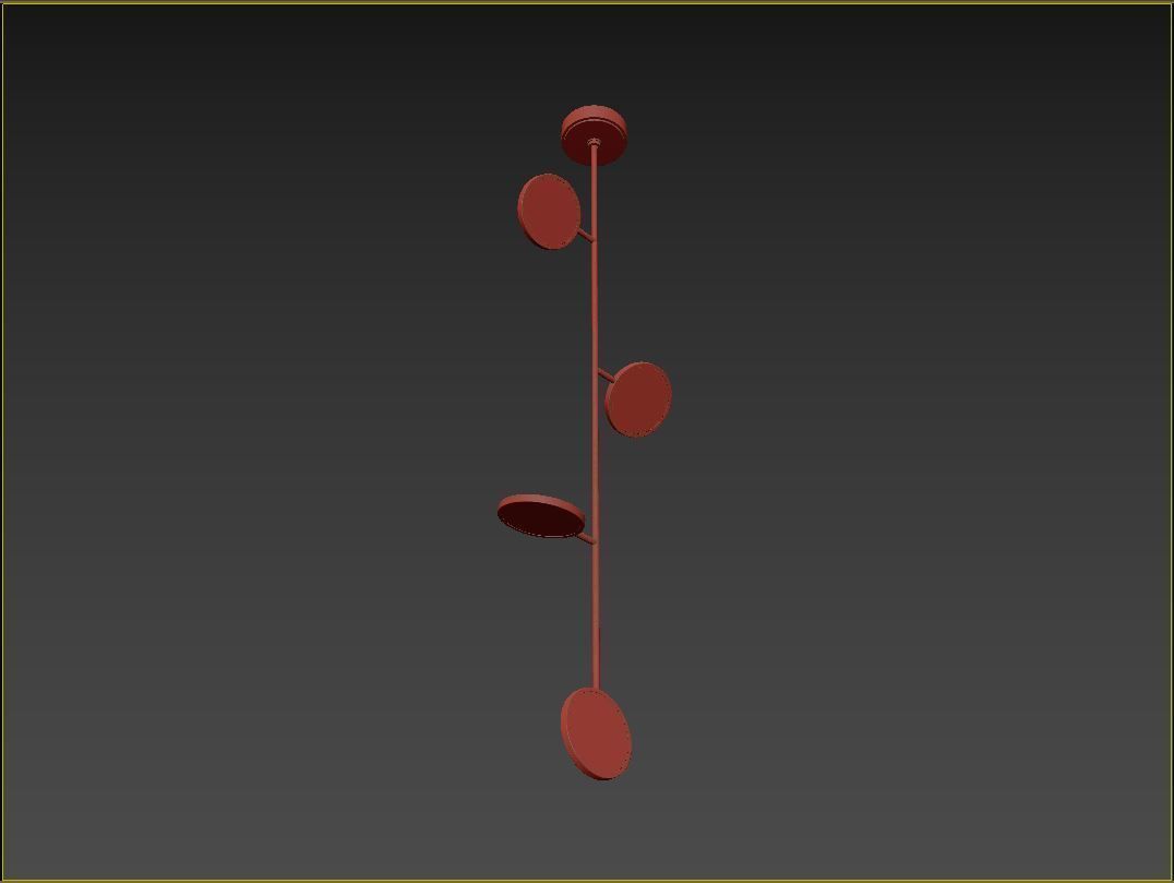 Pauls pendant lamp 3D model_7