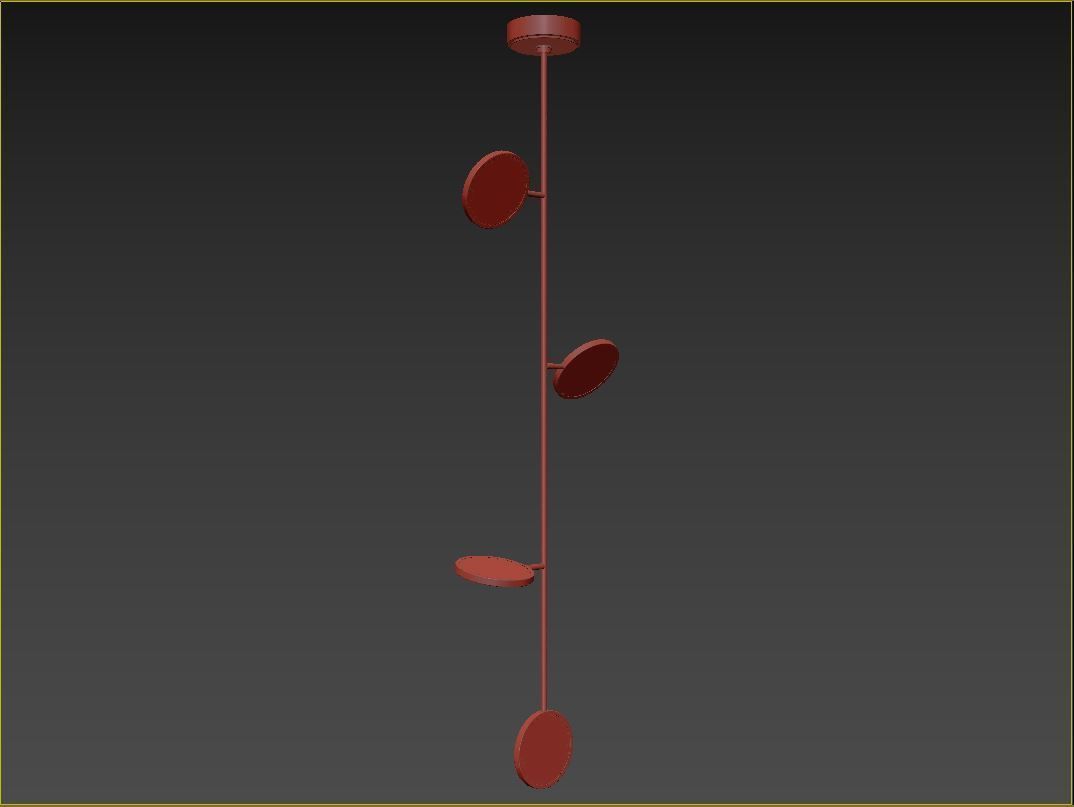 Pauls pendant lamp 3D model_6