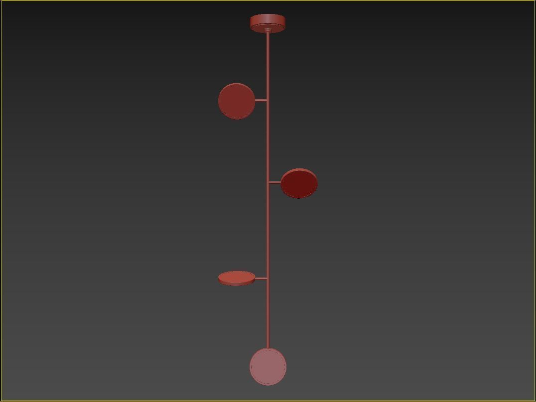 Pauls pendant lamp 3D model_8