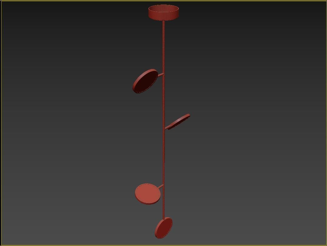 Pauls pendant lamp 3D model_3