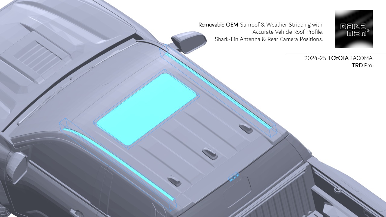 2024 2025 TOYOTA Tacoma TRD Pro 3D Scan Surface Data 3D model_39