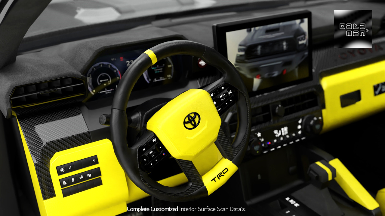 2024 2025 TOYOTA Tacoma TRD Pro 3D Scan Surface Data 3D model_60