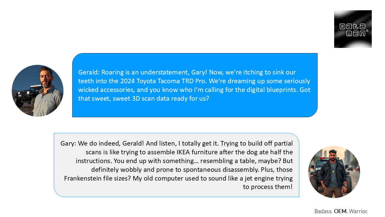 2024 2025 TOYOTA Tacoma TRD Pro 3D Scan Surface Data 3D model_3