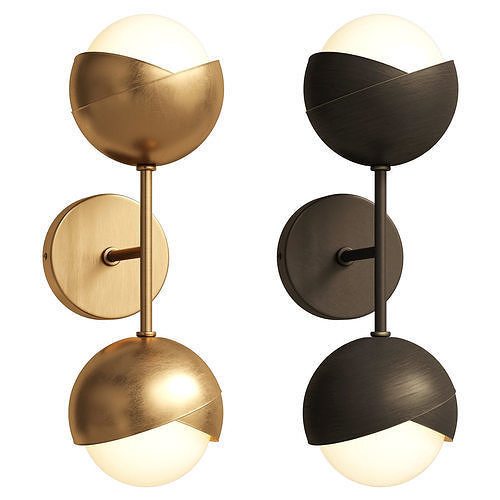 Soho Home wall sconce Seed 3D model