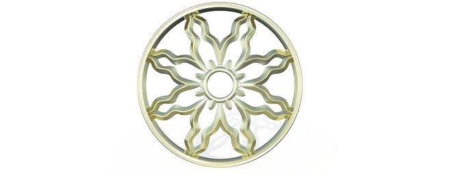 stained glass 3D print model