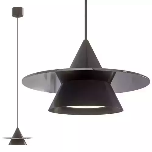 Spar pendant lamp 3D model