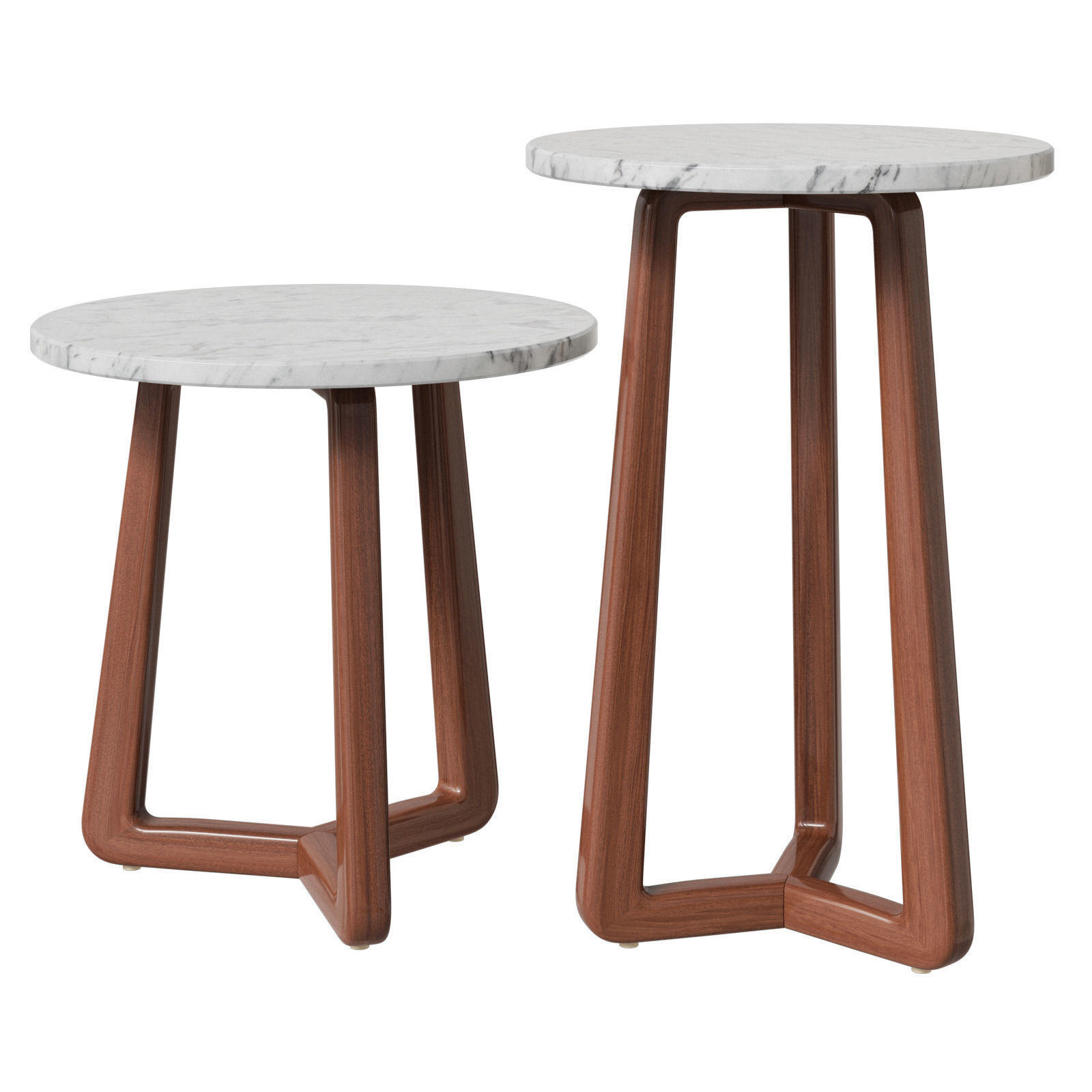 Exteta Sunset side tables 3D model_1