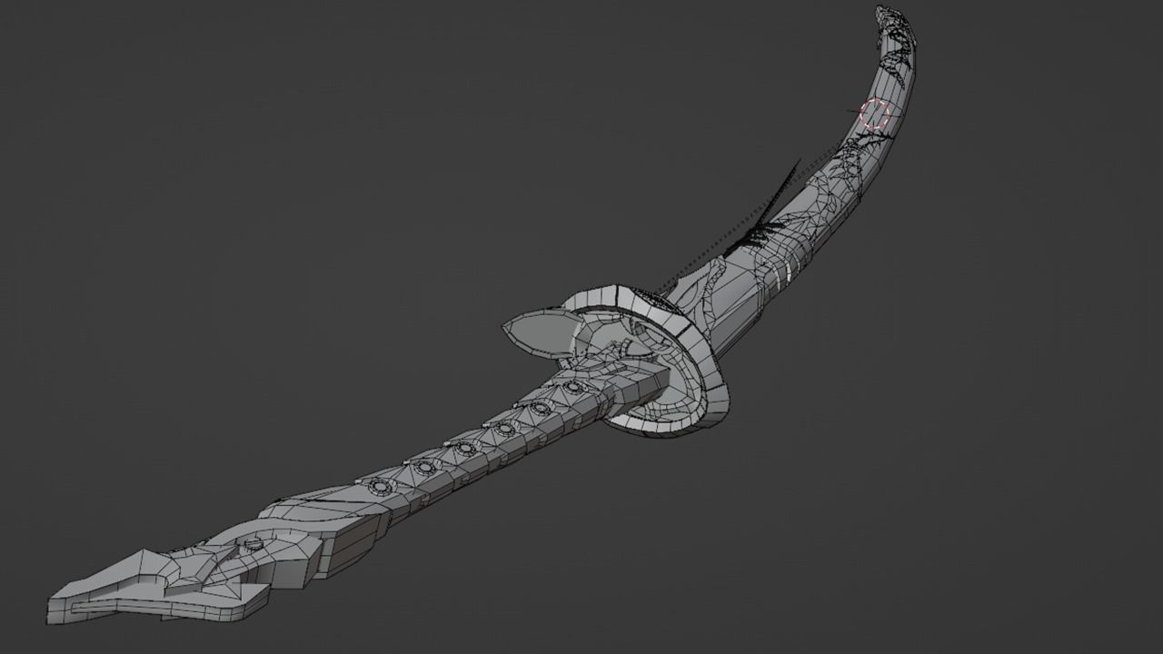 ACHERON SWORD FULL KIT From Honkai Star Rail 3D model_18
