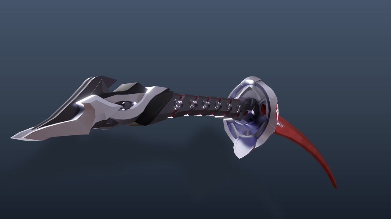 ACHERON SWORD FULL KIT From Honkai Star Rail 3D model_9