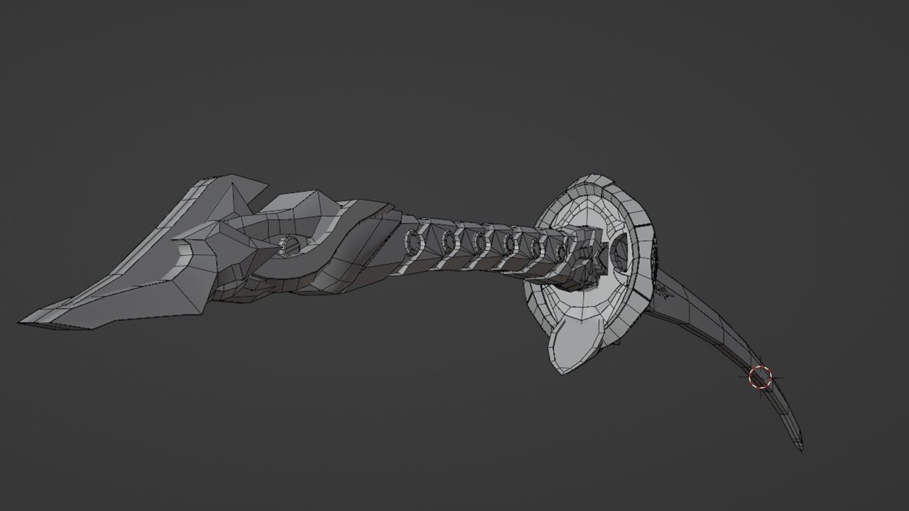 ACHERON SWORD FULL KIT From Honkai Star Rail 3D model_12