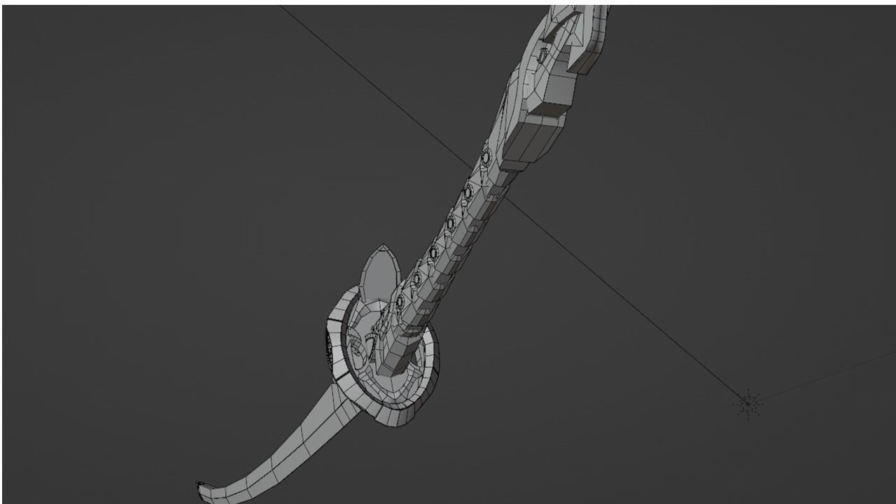 ACHERON SWORD FULL KIT From Honkai Star Rail 3D model_6