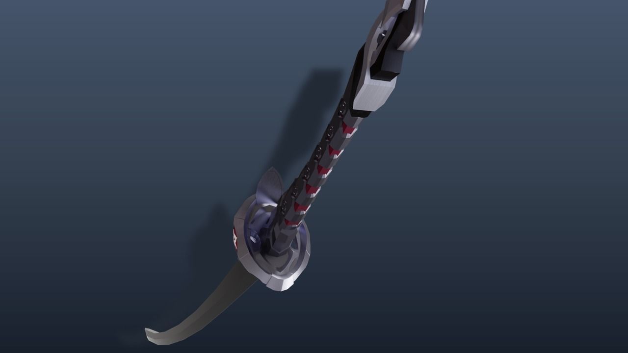 ACHERON SWORD FULL KIT From Honkai Star Rail 3D model_3