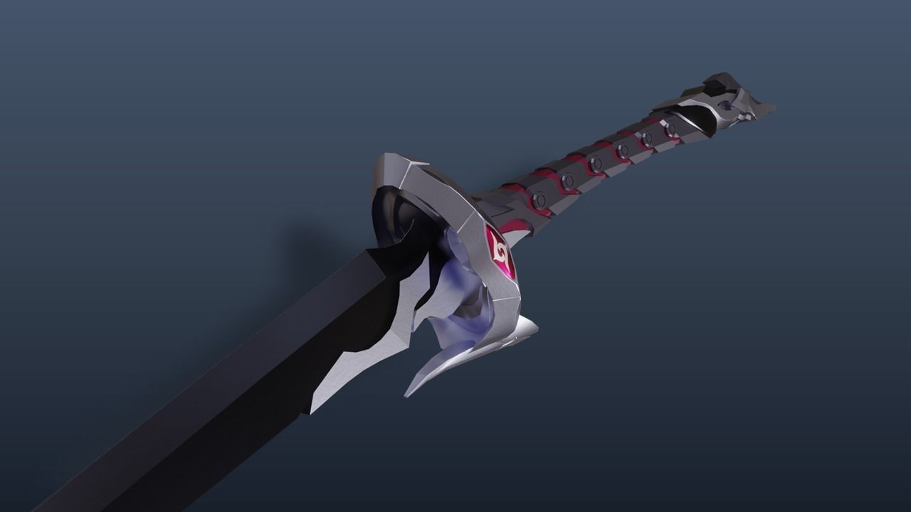 ACHERON SWORD FULL KIT From Honkai Star Rail 3D model_2