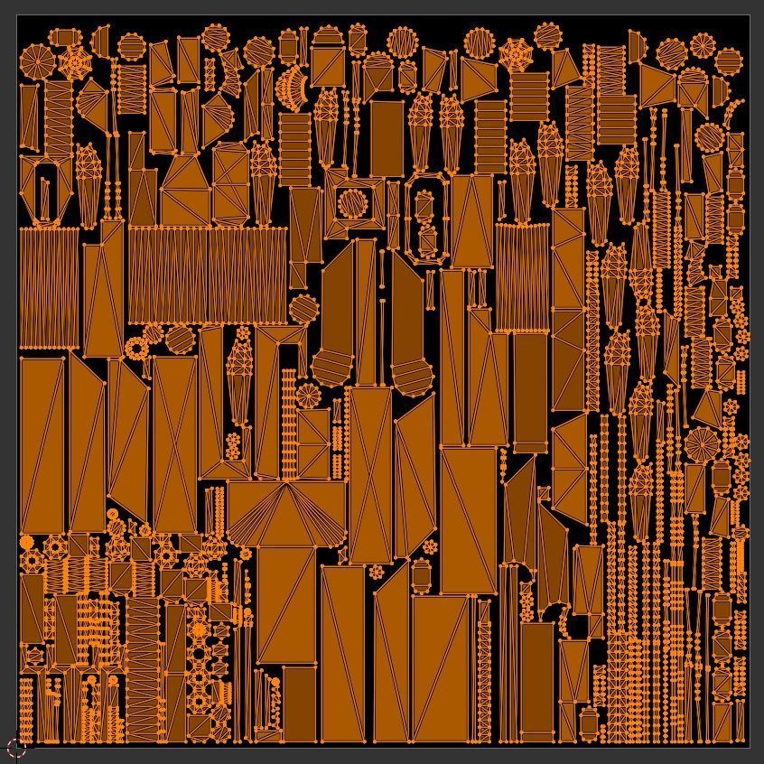 Repair Drone Low-poly 3D model_11