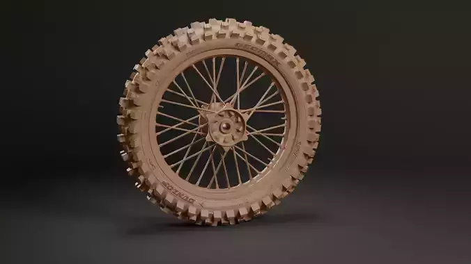 CRF 450 Motorcycle rear wheel 19 inch Thick Spokes