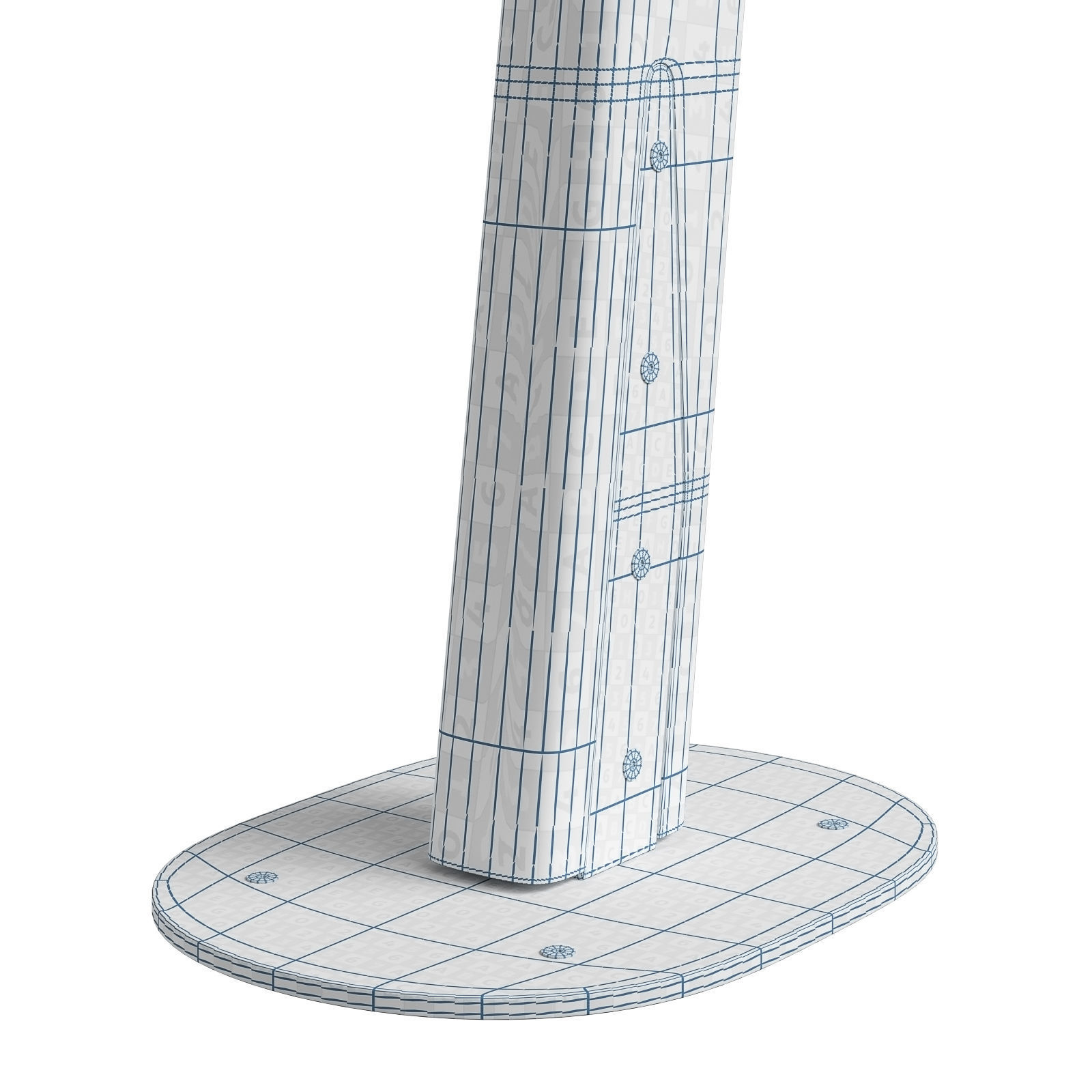 Exteta 10th canopy Butterfly A 3D model_11