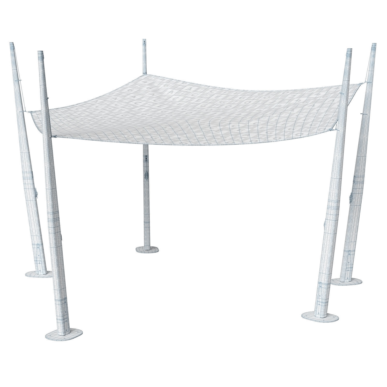 Exteta 10th canopy Butterfly A 3D model_14