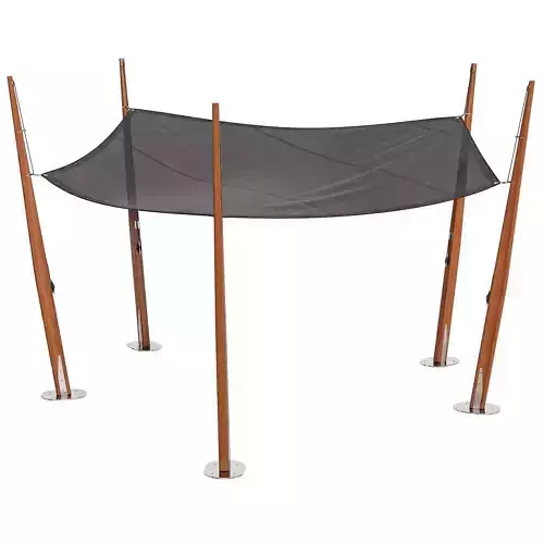 Exteta 10th canopy Butterfly A 3D model
