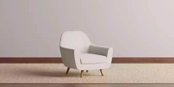 Gabriel Ivory Lounge Chair