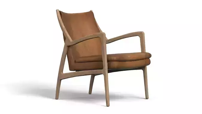 Harrald Lounge Chair 3D model