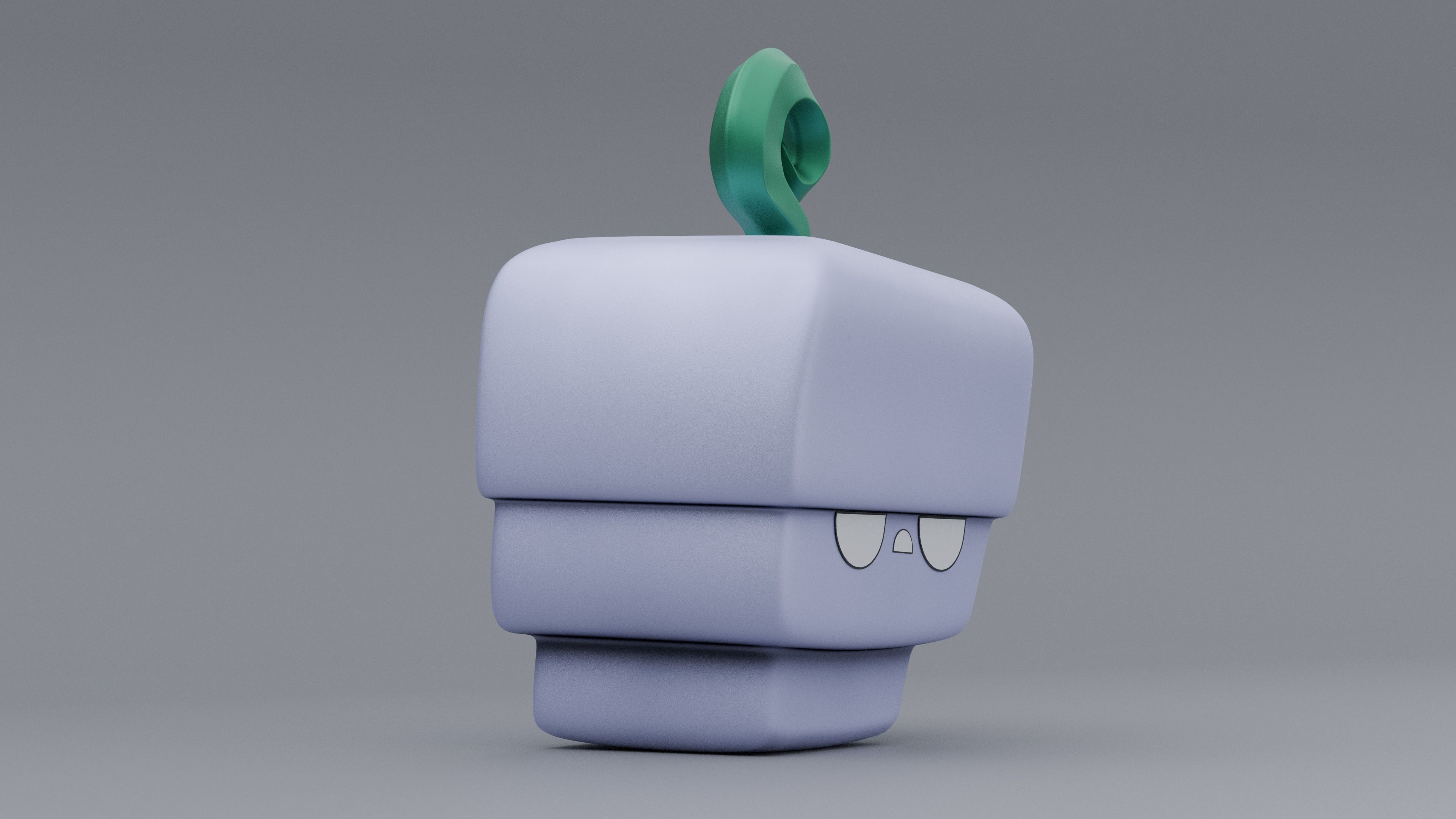 Spring Fruit from Blox Fruit 3D model_5